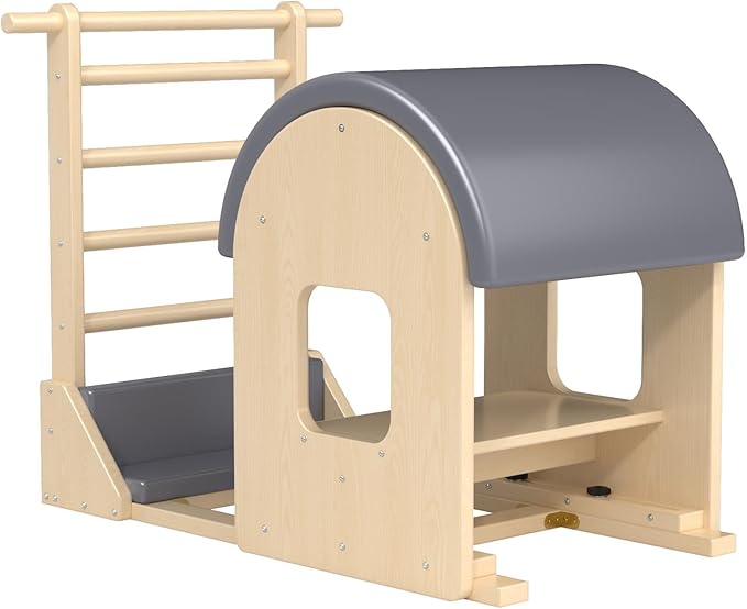 Pilates Barrel, Pilates Spine Corrector is Designed for People who Work in Offices, Pilates Arc Corrects Posture, Relaxes,Stretches to Make The Spine Soft and Supple- Sturdy Solid-3h09n1