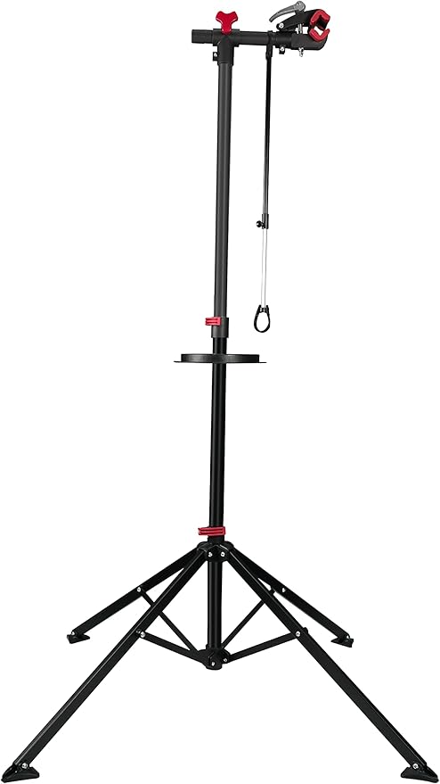 UNISKY Bike Repair Stand for Maintenance Height Adjustable Rack with Quick Release Bicycle Mechanics Maintenance Workstand