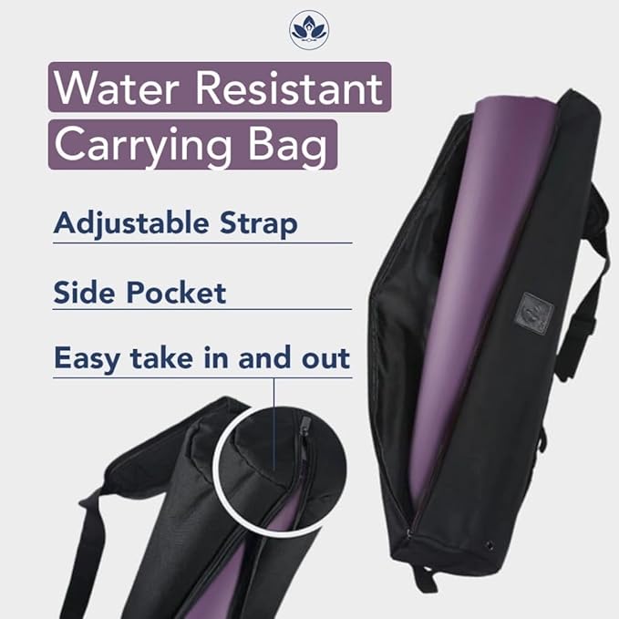 Clever Yoga Liquid Balance Thick Yoga Mat - Pro Exercise Yoga Mat with Non-Slip Surface for Home Gym, Earth-Friendly & Recyclable Pilates and Workout Pad Women & Men, 4.5 mm