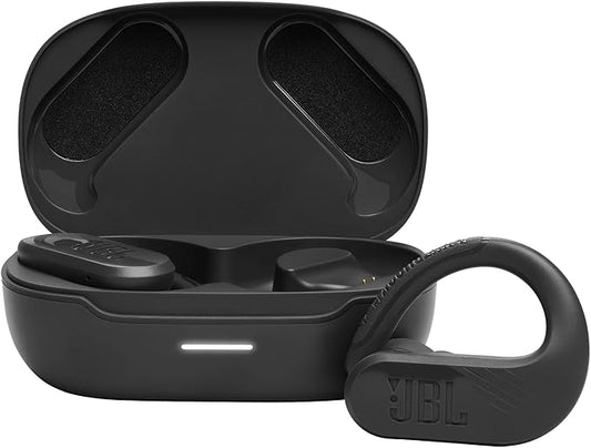 JBL Endurance Peak 3 - Dust and Water Proof (IP68) True Wireless Active Earbuds, Pure Bass Sound, Up to 50 Total Hours of Playback with Speed Charge, Ambient Aware & Talk Thru (Black)