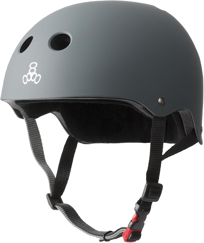 Triple Eight Certified Sweatsaver Helmet for Skateboarding, BMX, Roller Derby, Roller Skating, Inline Skating, Scooter and Bike