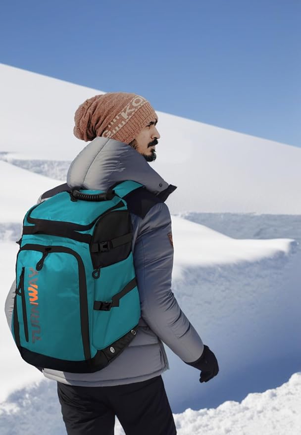 Ski/Snowboard Boot Bag/Skating Bag | Excellent for Store and Transport Gear, Jacket, Helmet, Goggles, Gloves & Accessories