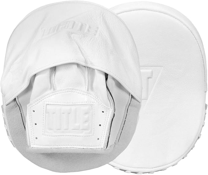 TITLE Boxing 2.0 Punch Mitts - Black, Muay Thai & Kickboxing Pads, MMA Equipment