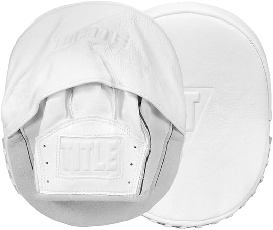 TITLE Boxing 2.0 Punch Mitts - Black, Muay Thai & Kickboxing Pads, MMA Equipment