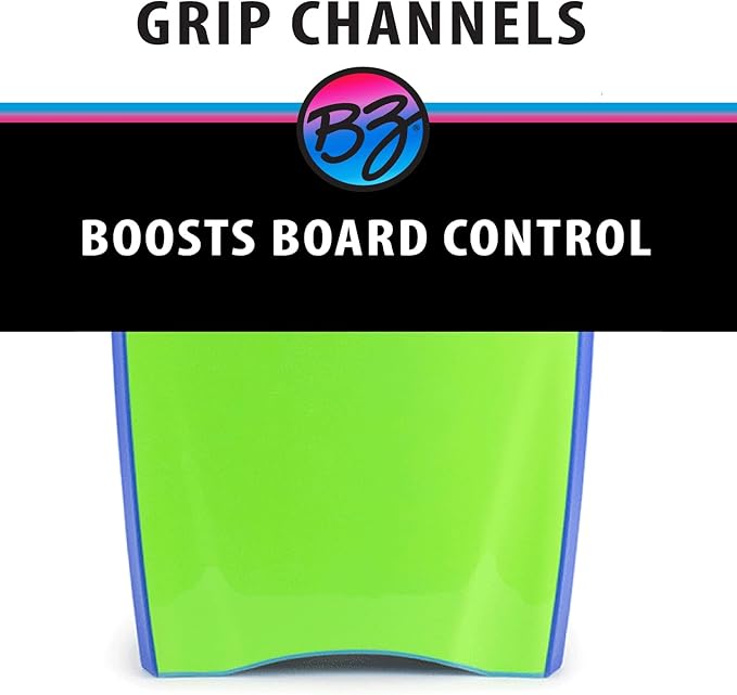 BZ BodyBoards - T-10 Progressive Series Bodyboard - HDPE Slick - Crescent Tail - PHUZION Core - 8lb Deck