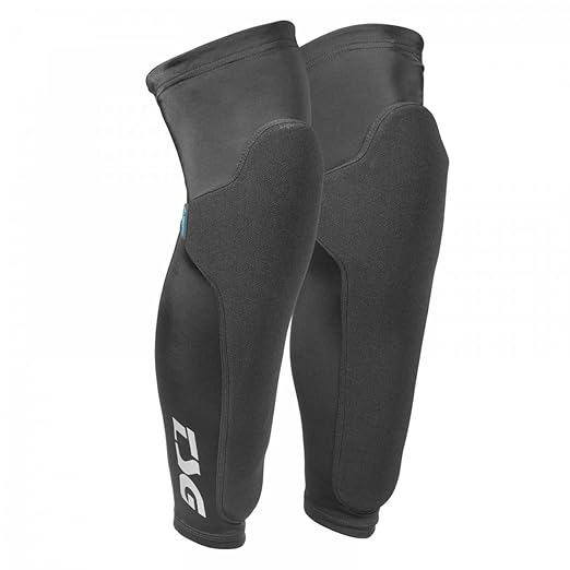 TSG Dermis Pro A Knee & Shin Guard – Lightweight, Slim-Line BMX & Enduro Pads with ACF Impact Foam, Softshell Construction, Breathable Spandex Sleeve, Ergonomic Fit, Abrasion-Resistant, Flexible & Comfortable - Pull Over Design