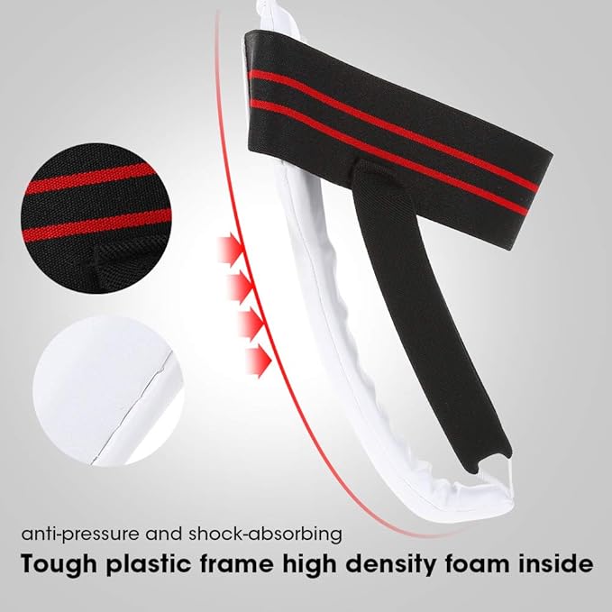 Women Groin Guard, Female Athletic Pelvic Cup, Women Taekwondo Groin Guard, Boxing Karate Jockstrap Sanda Crotch Protector for Taekwondo Boxing (M)