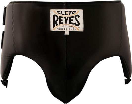 CLETO REYES Kidney and Foul Groin Protector, Boxing Training Equipment, Protective Gear for Men, Black