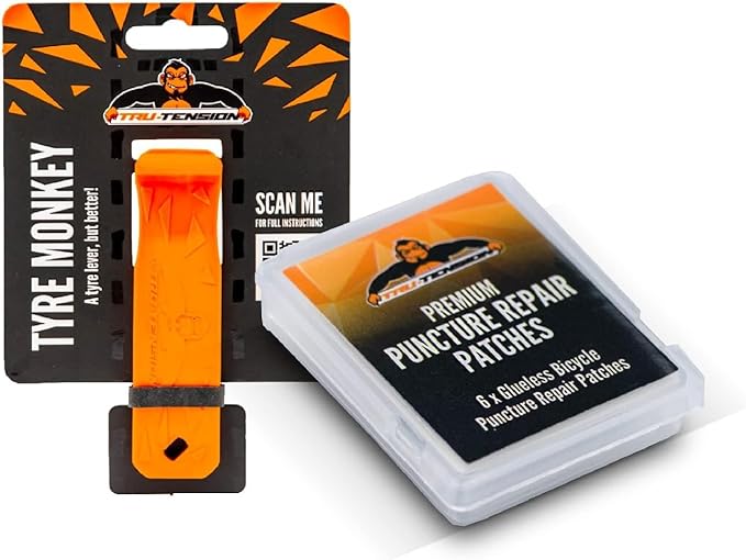 Tru-Tension | Tire Monkey | Tire Lever | Only One Needed to Change Any Tire | Bicycle Tools & Accessories