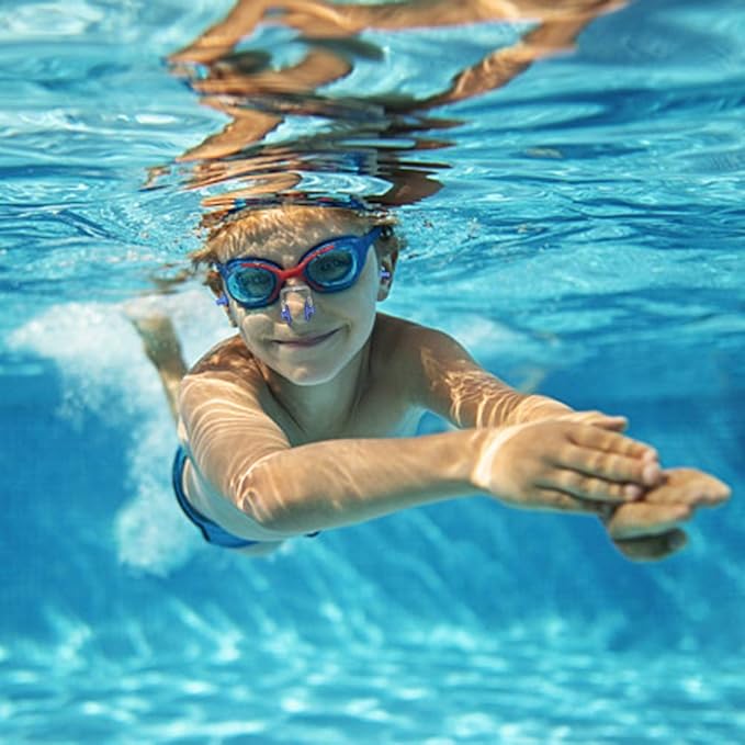 UPINS 14 Sets Silicone Nose Clips Waterproof Swimming Nose Plugs Earplugs for Adults Kids, Ear Nose Protector