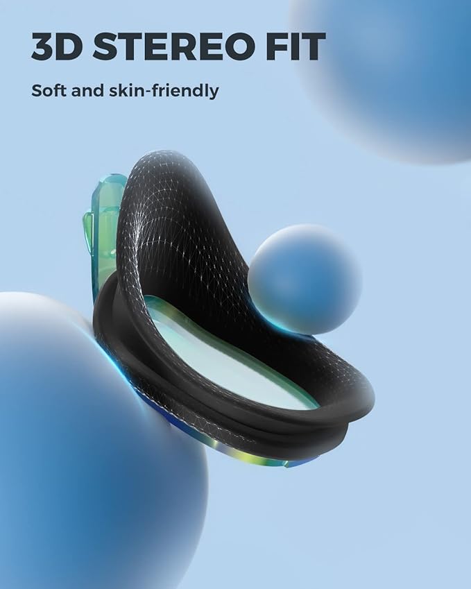 OMID Swim Goggles, P3 Anti-Fog Swimming Goggles for Men Women Anti-UV Goggles