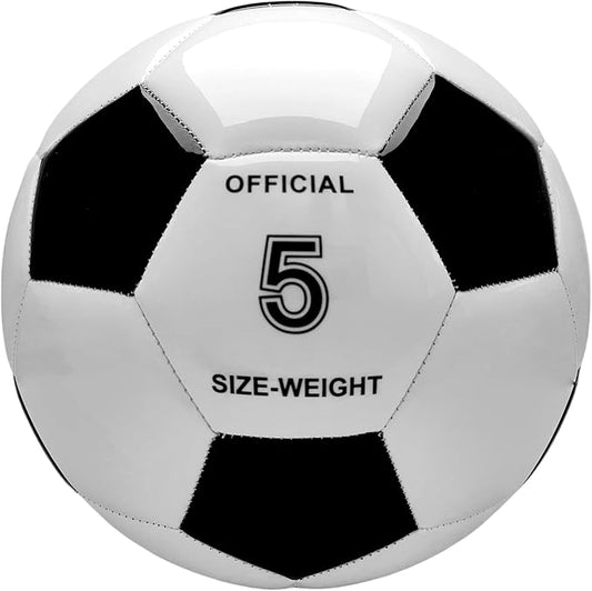 Soccer Balls Size 3 4 5 for Boys Girls Adults Training Soccer Ball for Lawn Indoor Outdoor Sports Red Blue Green Black White