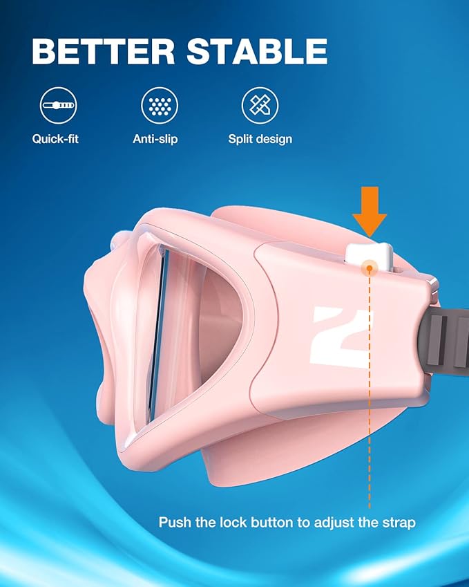 ZIONOR Swim Goggles, G1 SE Swimming Goggles Anti-fog for Adult Men Women