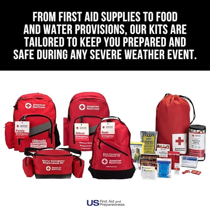 Officially Licensed Product, Car First Aid Survival Kit for Winter, 27 Piece Emergency Medical Supplies to Clean and Treat Minor Injuries, Keep Warm, and Signal for Help