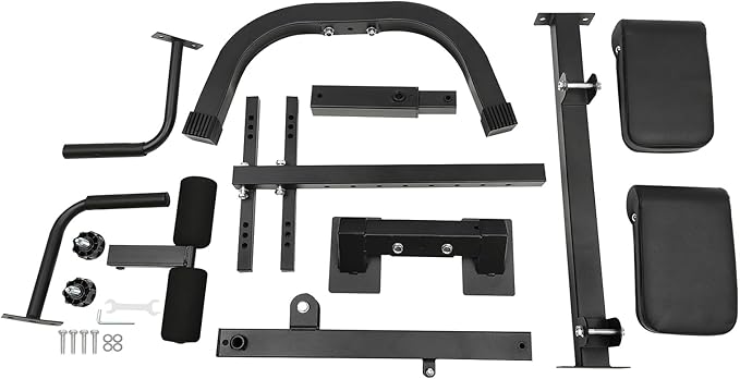 Roman Chair Back Hyper Extension Bench for Full All-in-One Body Workout,Foldable Workout Bench Machine,Adjustable Ab Sit up Bench Decline Bench Flat Bench