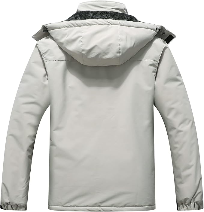 OTU Men's Waterproof Ski Jacket Snowboarding Windbreaker Warm Winter Hooded Mountain Snow Coat