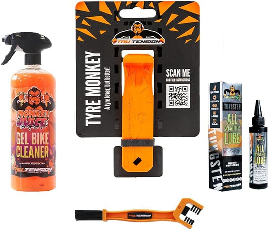 Tru-Tension | Tire Monkey | Tire Lever | Only One Needed to Change Any Tire | Bicycle Tools & Accessories