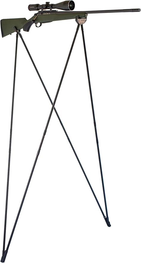 Mountain Shooting Stick – Adjustable, Lightweight Rifle Shooting Gear, fits Heights 51" to 78", Perfect for Standing, Kneeling, Slope Shots, and Ideal for air Travel.