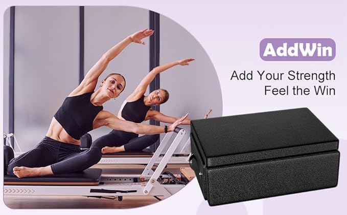 Pilates Reformer, Foldable Reformer Pilates Machine, Pilates Equipment for Home Women Use Gym Workout & Advanced and Beginners Users, Up to 400 lbs Weight Capacity Reformers