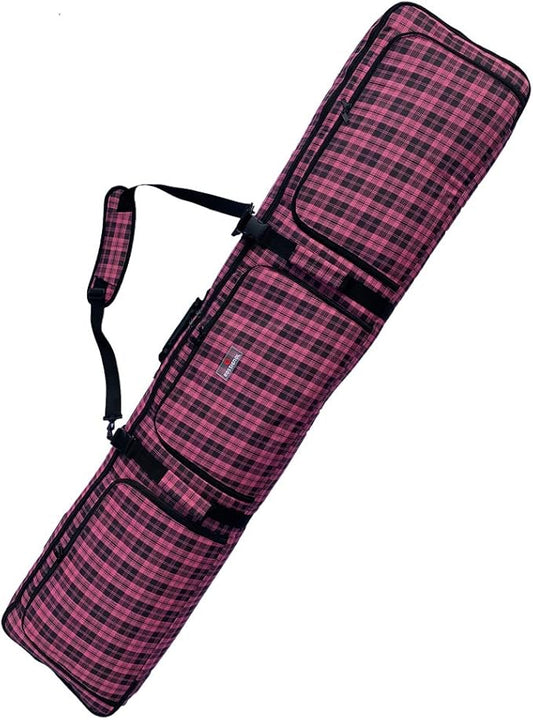 UNISTRENGH Snowboard Bag for Air Travel - Fully Padded Waterproof SnowboardingBag, Durable Multi-Compartment Outdoor Snow Skis Bag