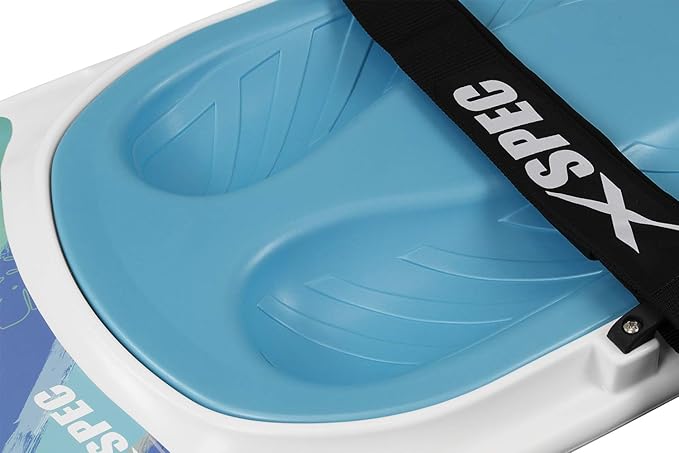 Xspec Kneeboard with Hook Strap for Knee Surfing Boating Waterboarding Kneeling with Padded Foam Surface for Kids, Teens & Adults