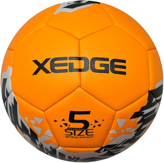 XEDGE Official Size Soccer Ball,Size 5 Training Ball for Girls,Boys,Youth Teenagers,Adults,Machine Stitched for Indoor Outdoor Play