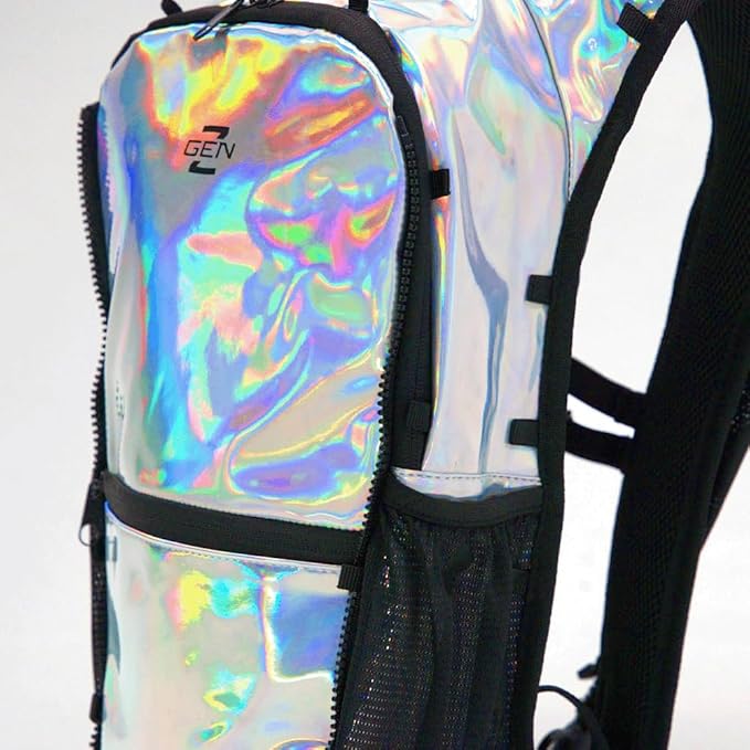 RAVERUNNER® Anti-Theft Hydration Backpack | Festival Approved Rave Backpack for Concert Goers, Leak-Free Festival Water Backpack for EDC, Rave Hydration Pack