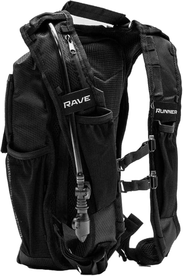 RAVERUNNER® Anti-Theft Hydration Backpack | Festival Approved Rave Backpack for Concert Goers, Leak-Free Festival Water Backpack for EDC, Rave Hydration Pack