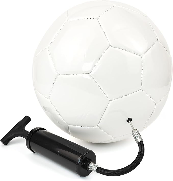 Soccer Balls Size 3 4 5 for Boys Girls Adults Training Soccer Ball for Lawn Indoor Outdoor Sports Red Blue Green Black White