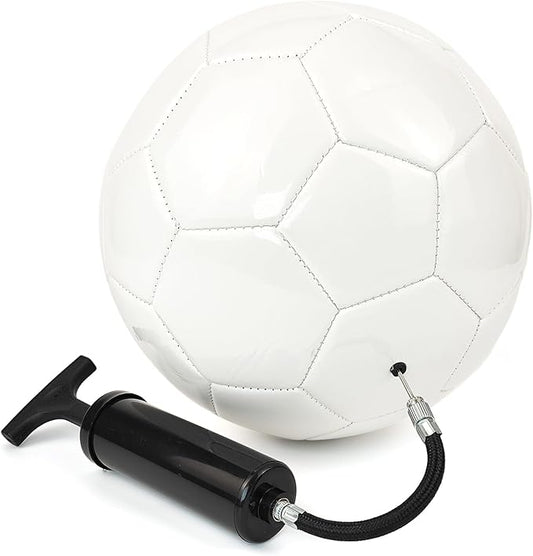 Soccer Balls Size 3 4 5 for Boys Girls Adults Training Soccer Ball for Lawn Indoor Outdoor Sports Red Blue Green Black White