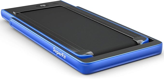 GYMAX Walking Pad, 2.25HP Dual Display Foldable Treadmill for Home with Remote/Smart App Control, Portable Compact Treadmill for Office Under Desk, Folding Running Machine for Small Spaces