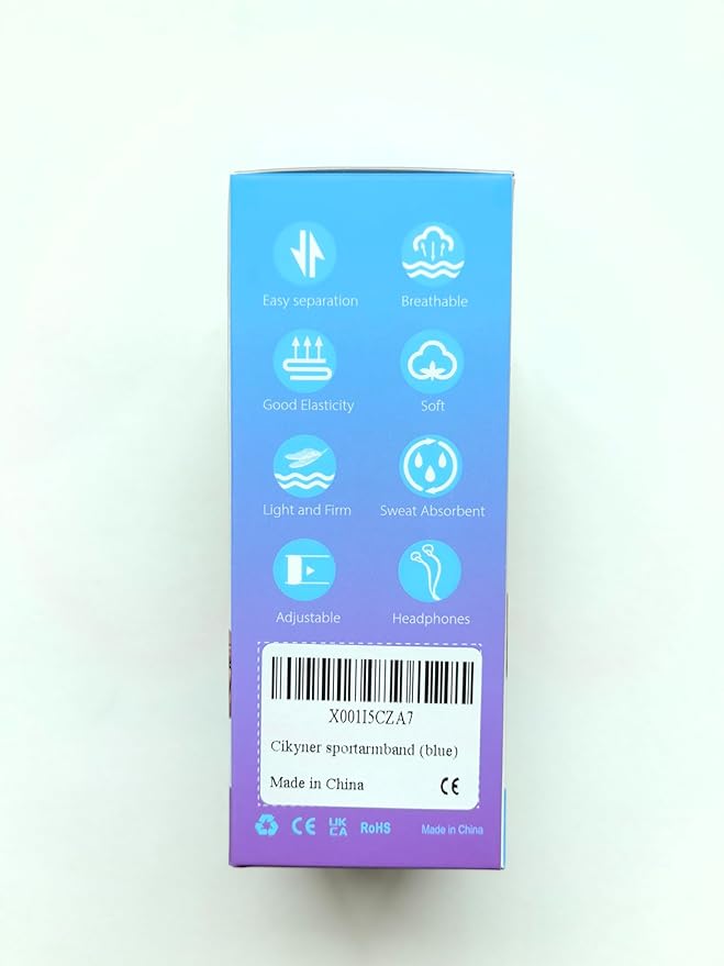 Cikyner Running Armband : 3 in 1 Sports Phone Holder - 360 Rotatable & Detachable for 4.5-7'' iPhone - Gym Running Hiking