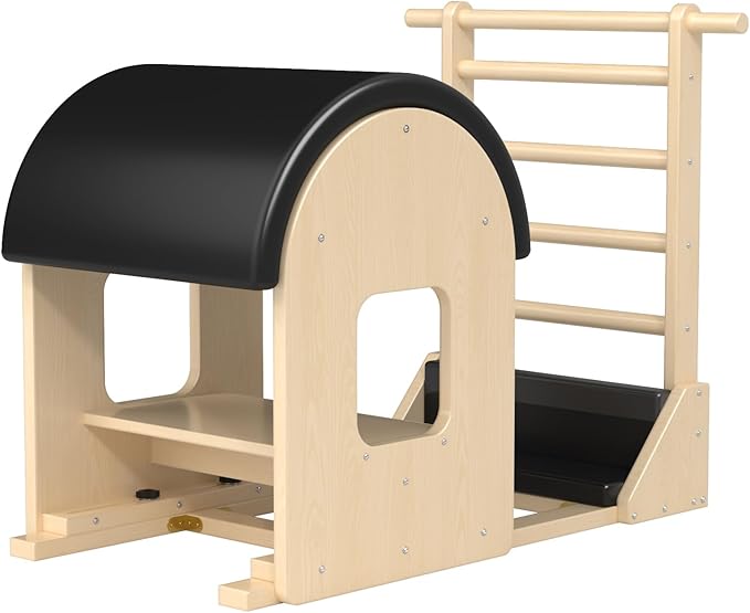 Pilates Barrel, Pilates Spine Corrector is Designed for People who Work in Offices, Pilates Arc Corrects Posture, Relaxes,Stretches to Make The Spine Soft and Supple- Sturdy Solid-3h09n1
