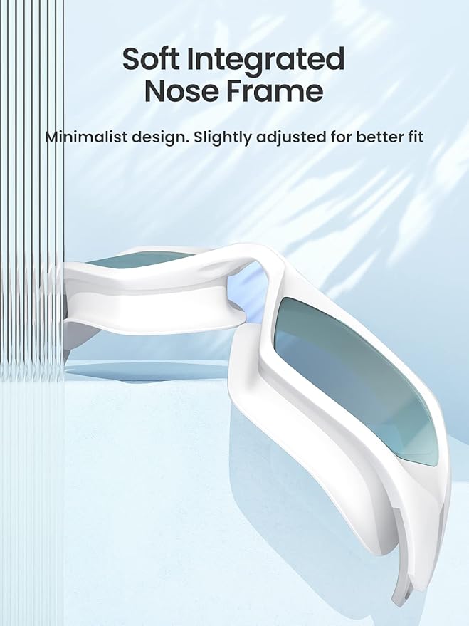 COPOZZ Men's Swim Goggles, Swimming Goggles Anti-fog No Leaking UV Protection for Adult men