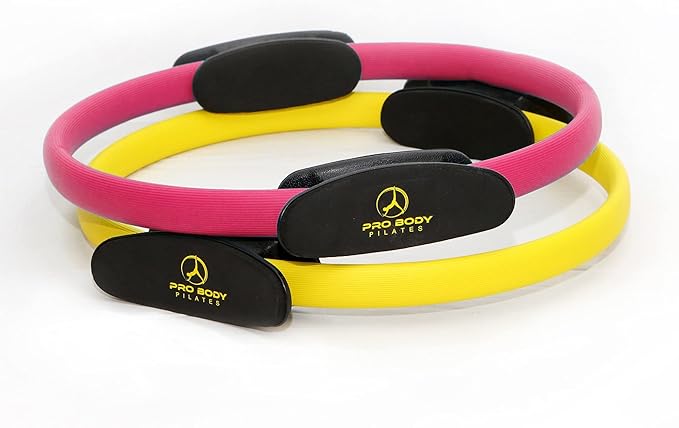ProBody Pilates Fitness Circle – 14 Inch Pilates Ring for Focusing on Toning Inner Thighs, Arms, and Core