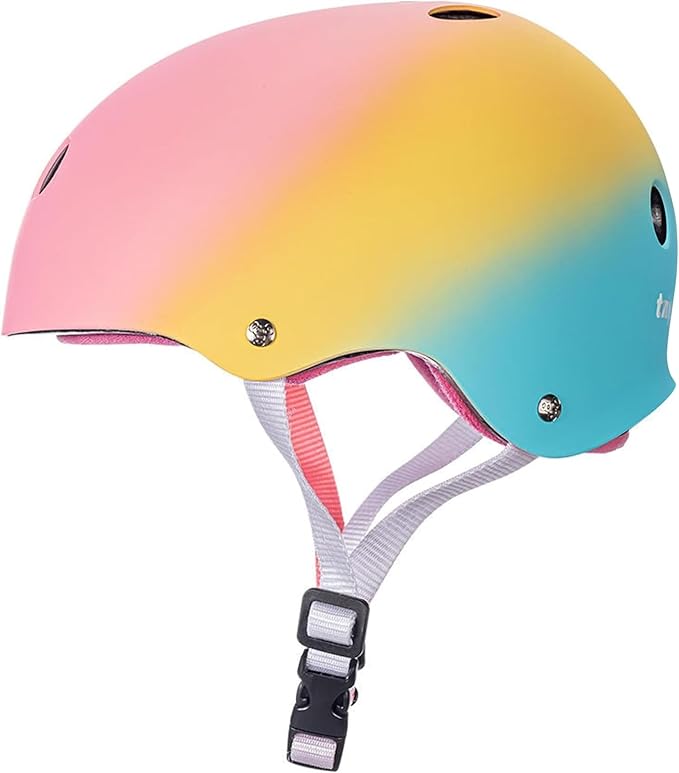 Triple Eight Certified Sweatsaver Helmet for Skateboarding, BMX, Roller Derby, Roller Skating, Inline Skating, Scooter and Bike