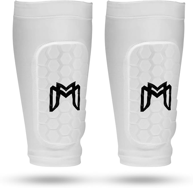 Mini Shin Guards Soccer – Built in Shin Pad Sleeves for Mens, Women, Teens - Small Shin Guards - Lightweight, Breathable Shin Defender Leg Protection