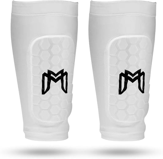 Mini Shin Guards Soccer – Built in Shin Pad Sleeves for Mens, Women, Teens - Small Shin Guards - Lightweight, Breathable Shin Defender Leg Protection