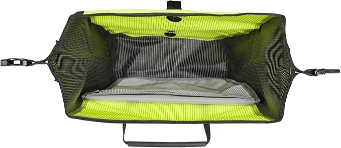 Ortlieb Back-Roller High-Visibilty Pannier - Single Neon Yellow/Black Reflex, One Size