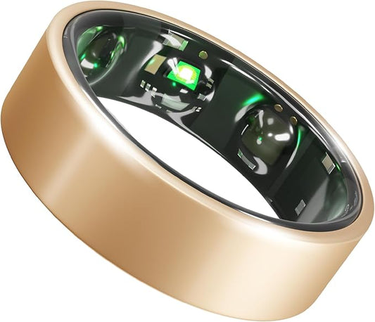 Gabit Smart Ring | AI Health Coach, Period Tracking | Sleep, Fitness, Nutrition, Stress | Track Calorie, Recovery, HRV, | Buy Sizing Kit First | Smart Ring for Women & Men | Titanium, Rose Gold 11