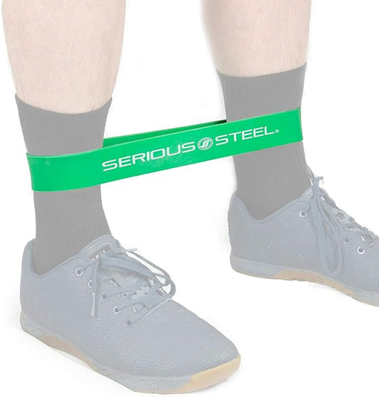 Serious Steel Fitness 12 inch Resistance Band - Deadlift & Hip Band for Glute Activation & Dynamic Warm Up