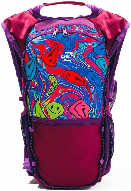RaveRunner® Anti-Theft Hydration Backpack | Rave Hydration Pack, Festival Water Bag, Hydropack Rave, Hydration Pack EDC