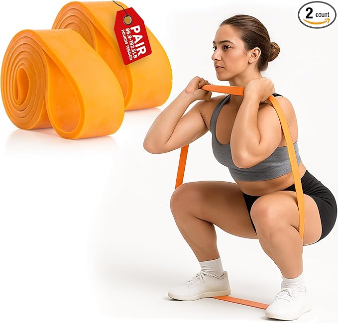 EliteFTS Pro Resistance Band - Boost Core Stability and Flexibility with This Portable, Joint-Friendly Tool