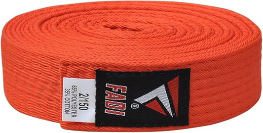 Martial Arts Belt for Karate, Judo, Aikido and Taekwondo - Durable Cotton-Polyester Blend for Adults and Kids