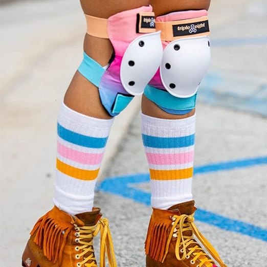 Triple Eight Saver Series 3-Pack Pad Set– Ideal for Skateboarding, In-line Skating, Roller Skating, and Biking