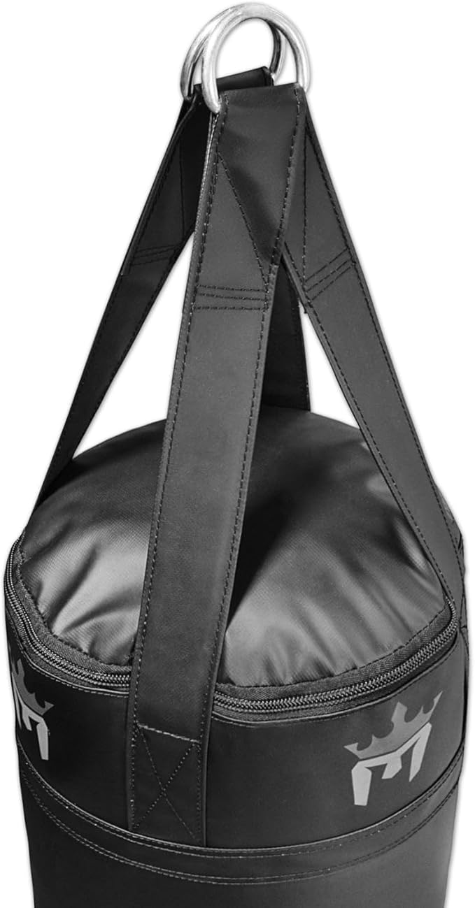 Meister 110lb Filled Muay Thai Heavy Bag - 6ft Professional Kicking & Punching Bag