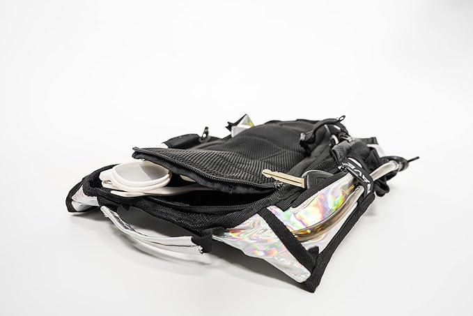 RAVERUNNER® Anti-Theft Hydration Backpack | Festival Approved Rave Backpack for Concert Goers, Leak-Free Festival Water Backpack for EDC, Rave Hydration Pack