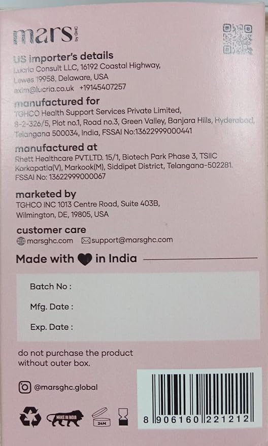 Mars BurnIt Capsules (Pack of 3)