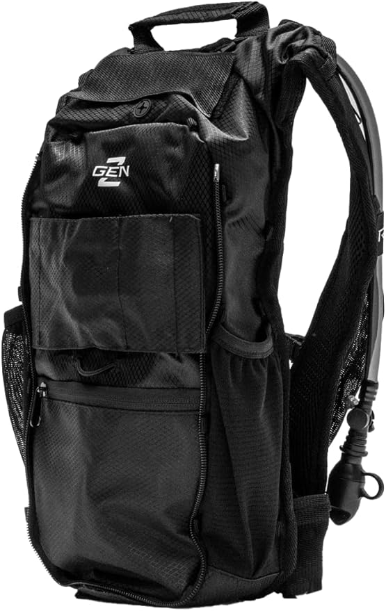 RAVERUNNER® Anti-Theft Hydration Backpack | Festival Approved Rave Backpack for Concert Goers, Leak-Free Festival Water Backpack for EDC, Rave Hydration Pack
