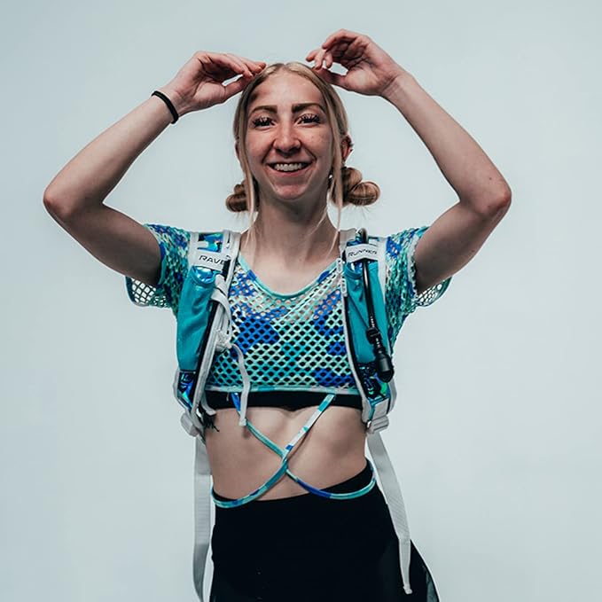 RaveRunner® Anti-Theft Hydration Backpack | Rave Hydration Pack, Festival Water Bag, Hydropack Rave, Hydration Pack EDC